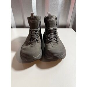 Hoka One One Stinson Mid Gore Tex Hiking Boots Men's Size 11 Gray Waterproof
